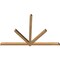 Ekena Millwork Kennewick Timber Gable Bracket, Western Red Cedar, 96"W x 64"H x 3 1/2"D x 3 1/2"F, 16/12 Pitch GBW096X64X0404KEN00SWR - alternate 5